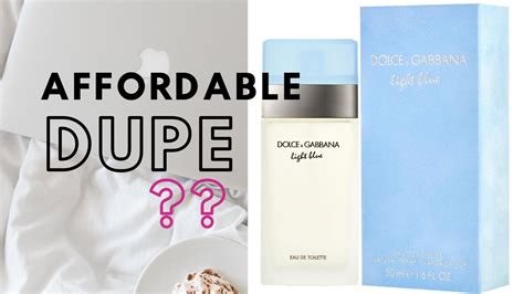 dolce and gabbana light blue dupe